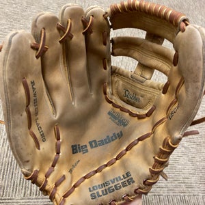 Re-laced/reconditioned Louisville Slugger “BIG DADDY” Outfield Glove-13.5’ LHT
