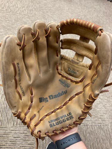 Re-laced/reconditioned Louisville Slugger “BIG DADDY” Outfield Glove-13.5’ LHT
