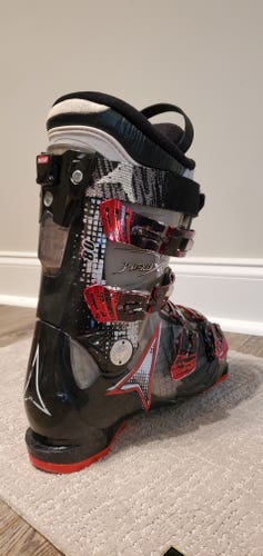 Used Men's Atomic All Mountain Hawx 80 Ski Boots Soft Flex with Superfeet Footbed