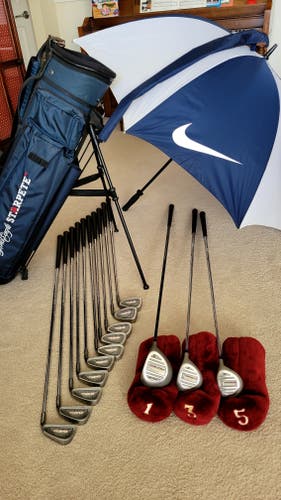 Men's Used Right Handed 845 silverscot Clubs (Full Set) Regular Flex 13 Pieces