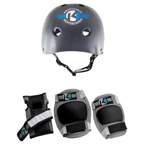 Kryptonics Starter 4-in-1 Helmet & Pad Set - Kids