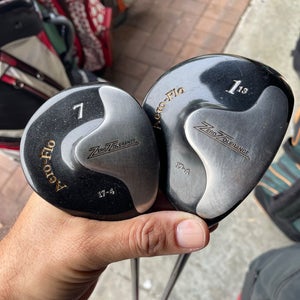Golf clubs Aero flo by zero tolerance  N1 driver and 7 wood in right handed