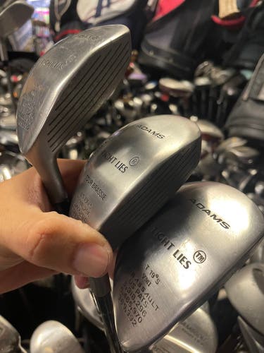 Adams golf tight lies strong 3 Pc Woods
