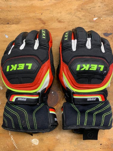 Leki Trigger S Ski Racing Gloves Child Size Large