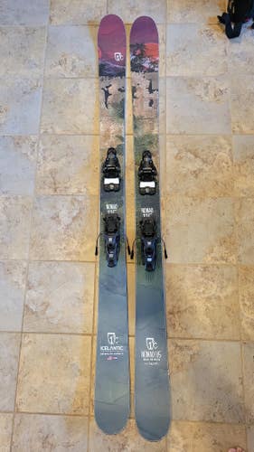 Icelantic Nomad 115 191cm Skis shift Bindings