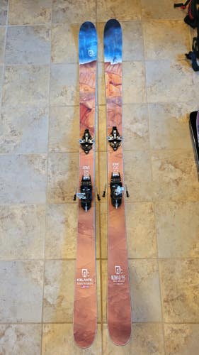 Icelantic Nomad 95 191cm Skis Dynafit/look 12 din touring Bindings