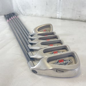 Used Callaway Big Bertha 3i-7i +sw Regular Flex Graphite Shaft Golf Iron Set Irons