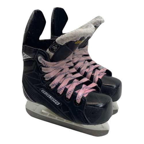 Used Bauer Supreme 140 Youth 08.0 Ice Hockey Skates