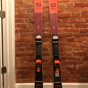 Used 2020 Volkl 149 cm All Mountain Kenja 88 Skis With Bindings Max Din 11