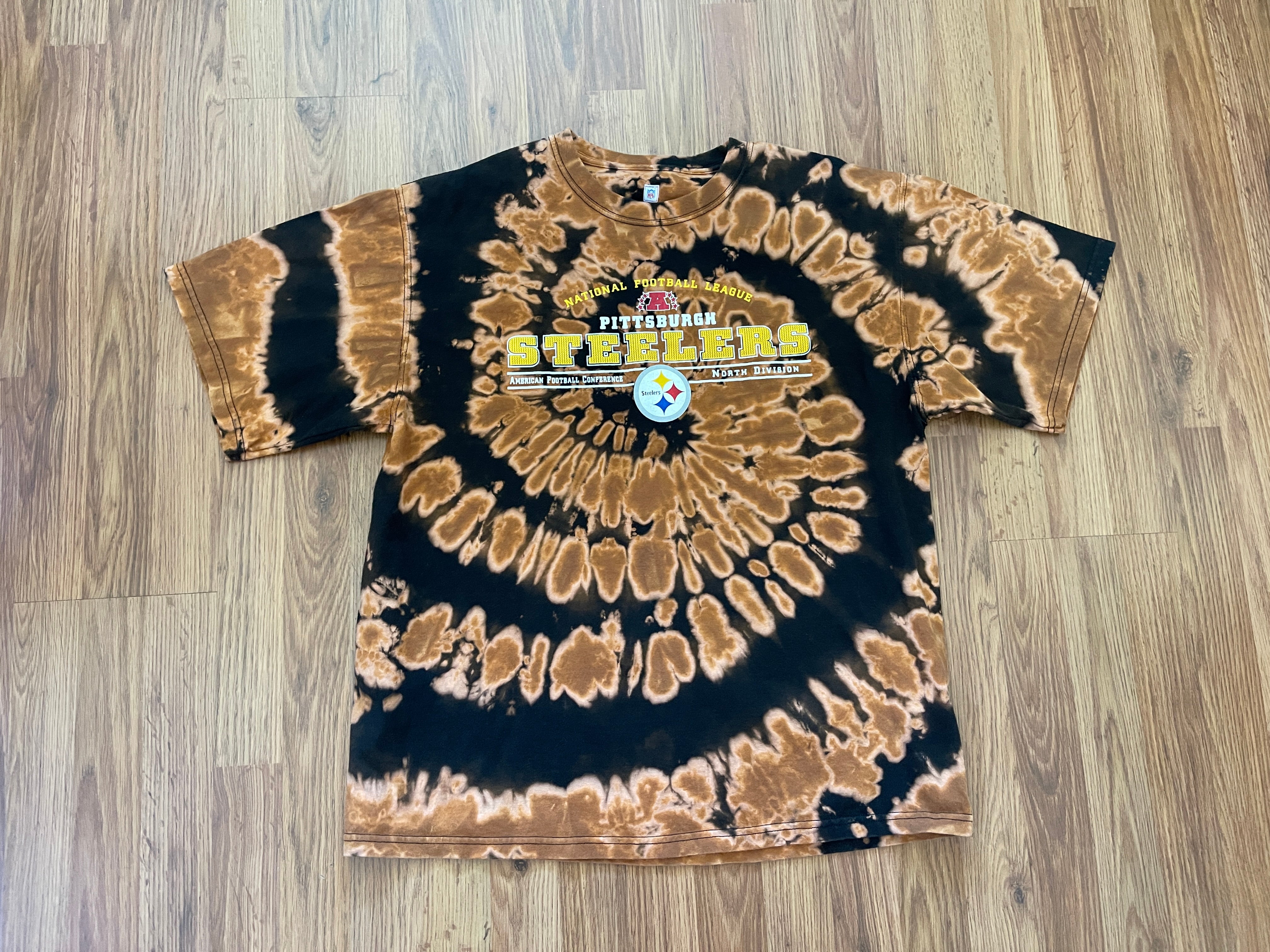 NFL Pittsburgh Steelers Tie Dye T-Shirt– VNTG Shop