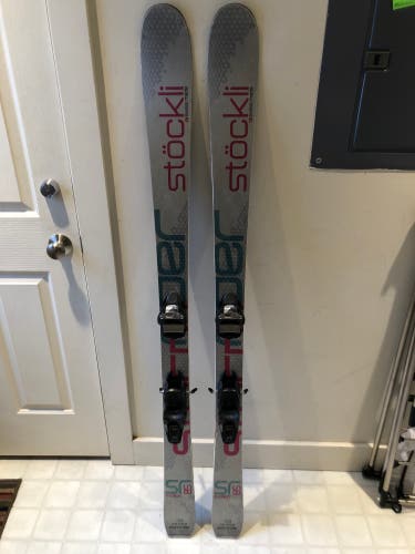 Used 159 cm Stormrider 85 Motion Skis With Marker Squire Bindings