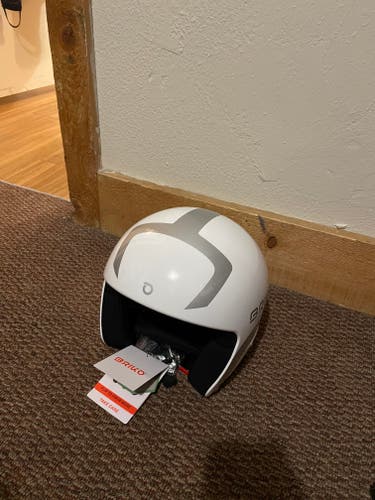 New Size 56CM Briko Vulcano FIS Helmet FIS Legal