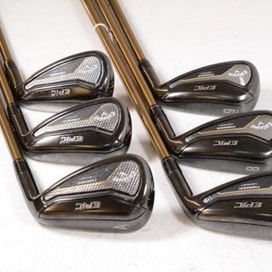 Callaway Epic Star Forged 7-PW,SW,AW Iron Set Right Ladies Graphite # 144333