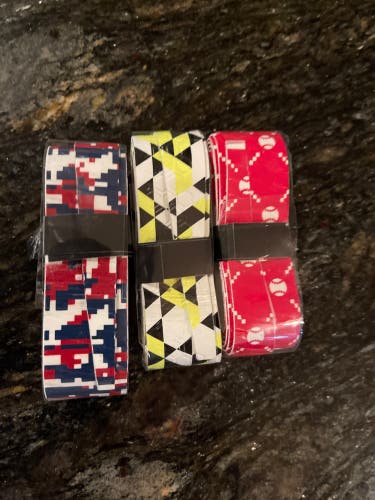 Baseball bat grips 3 Pack 1.1mm Grip Tape Free Shipping