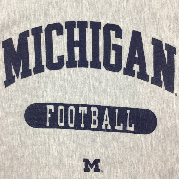90sチャンピオンreverseweave“Michigan football”