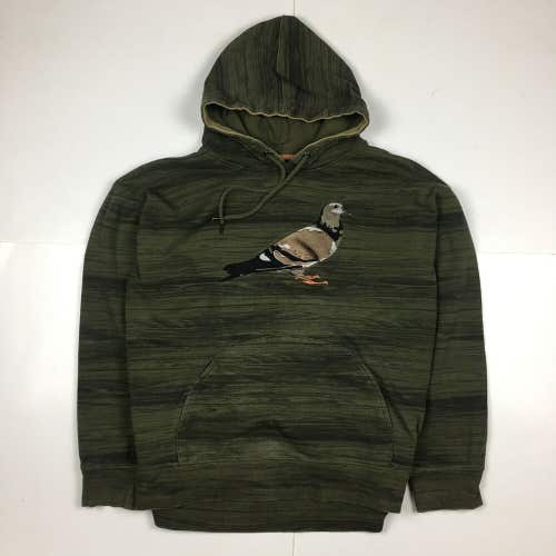 Staple Pigeon Rugged OUtdoors Pullover Hoodie Sweatshirt Green Camo (XXL)