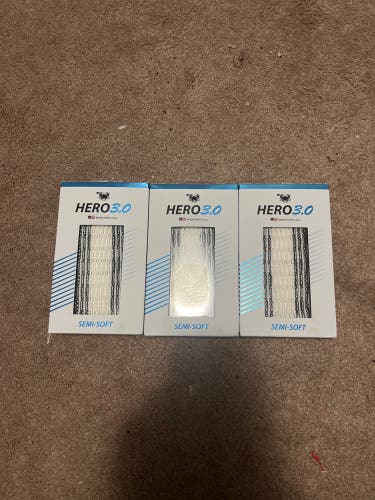New 3 Pack ECD Hero 3.0 Semi-Soft Mesh
