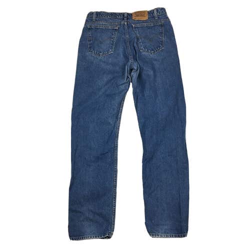 Vintage Levi's 505 Regular Fit Straight Leg Denim Blue Jeans Men's 34x32