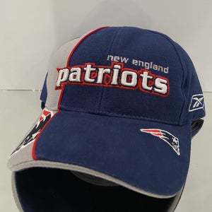 New England Patriots Hat Cap Strapback NFL Football Reebok Vintage Retro Pats