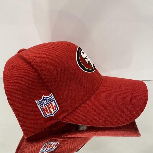 Reebok NFL San Francisco 49ers Football SF Emroidered Logo Adjustable Hat  Cap