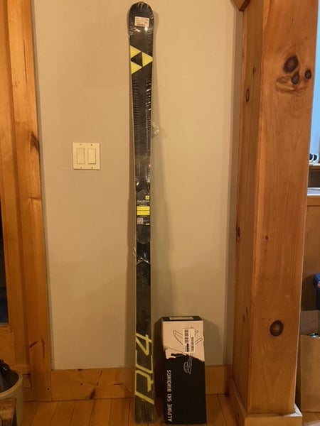 New Fischer 175 cm Racing RC4 World Cup GS Skis With New RC4 Z11 Bindings Max Din 11