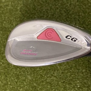 Cleveland CG14 Zip Grooves Chrome Pink 56* Sand Wedge LRH 56g Ladies (L3861)