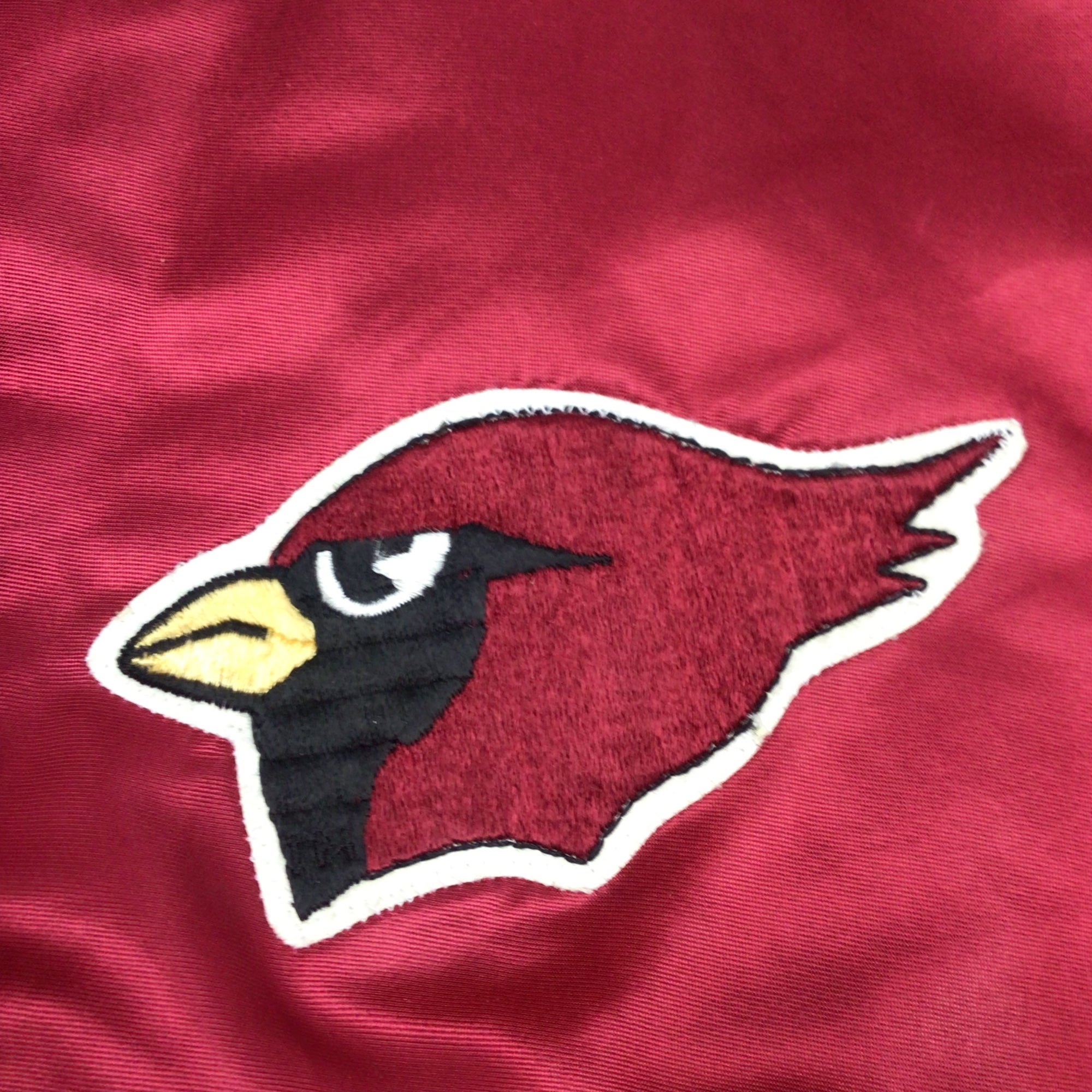 Men's Starter Red Arizona Cardinals Varsity Satin Full-Snap Jacket M / AZ Cardinals Red