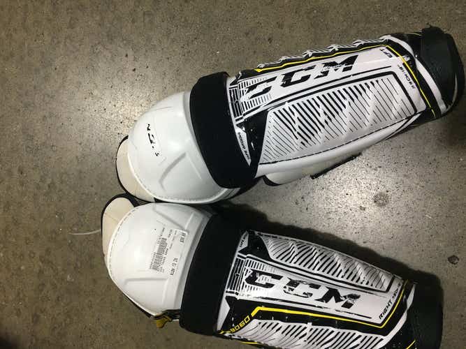 Used Ccm Tacks 9060 13" Hockey Shin Guards