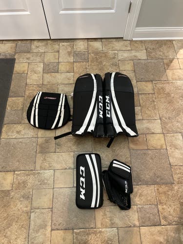 Lightly Used CCM Street Goalie Kit - Junior