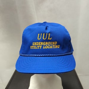 Vintage UUL Leather Strapback Hat Nissin