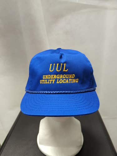 Vintage UUL Leather Strapback Hat Nissin