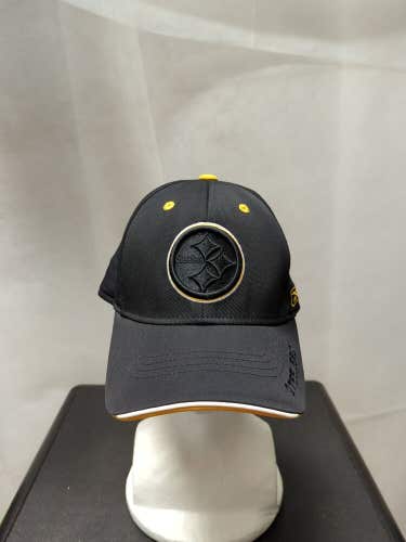 Pittsburgh Steelers Reebok Flexfit Hat Black OSFA NFL