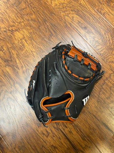 Wilson A2K M2 33.5” Baseball Catchers Mitt Black