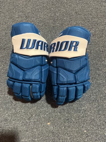 New Blue Warrior Covert QRE Pro Stock Gloves Colorado Avalanche Byram 14”