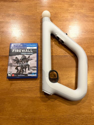 Firewall Zero Hour Play Station VR game and controller