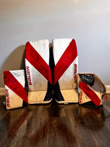 Bauer Hyperlite Goalie Full Set Senior Small