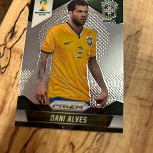 Dani Alves 2014 World Cup Brazil Card