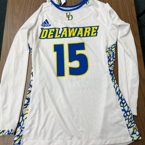 New Adidas Women's Delaware Lacrosse Long Sleeve Finalizer Jersey -- Women's Medium