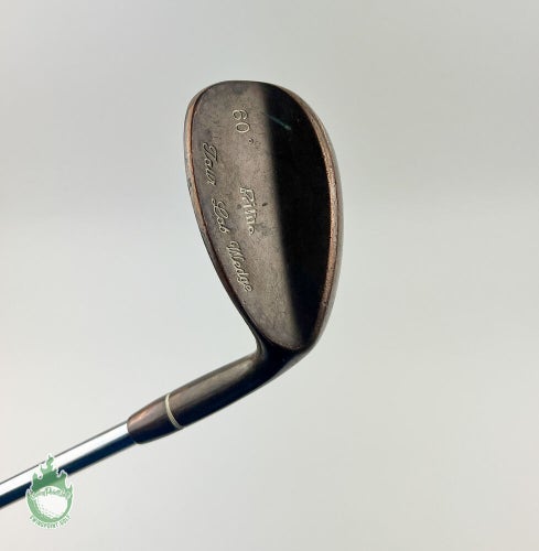 Used RH Prima Vintage BeCu Beryllium Copper 60° Tour Lob Wedge Flex Steel Golf