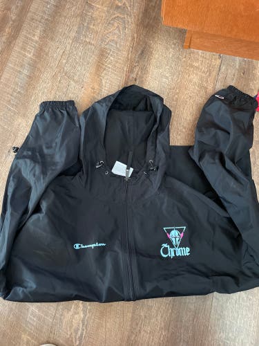 PLL CHROME CHAMPION RAIN JACKET L
