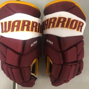 NEW Warrior Alpha Pro 12” hockey gloves