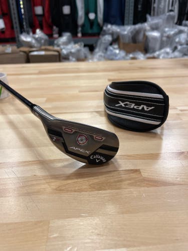 Men's Used Callaway Left Hand Apex Pro Hybrid Regular Flex 2H