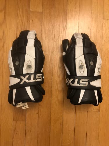 Used Player's STX 11" Lacrosse Gloves
