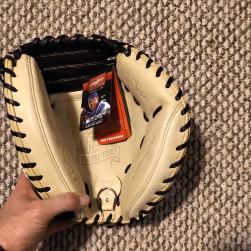 New Right Hand Throw Rawlings Catcher's Pro Preferred Baseball Glove 34"
