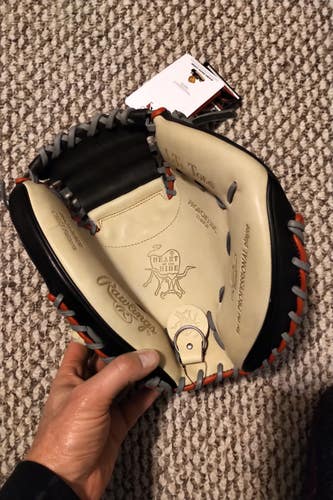 New Right Hand Throw Rawlings Catcher's Heart of the Hide Baseball Glove 33"