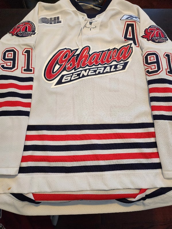 Oshawa Generals authentic vintage jersey OHL CHL vintage 80s rare nylon mesh