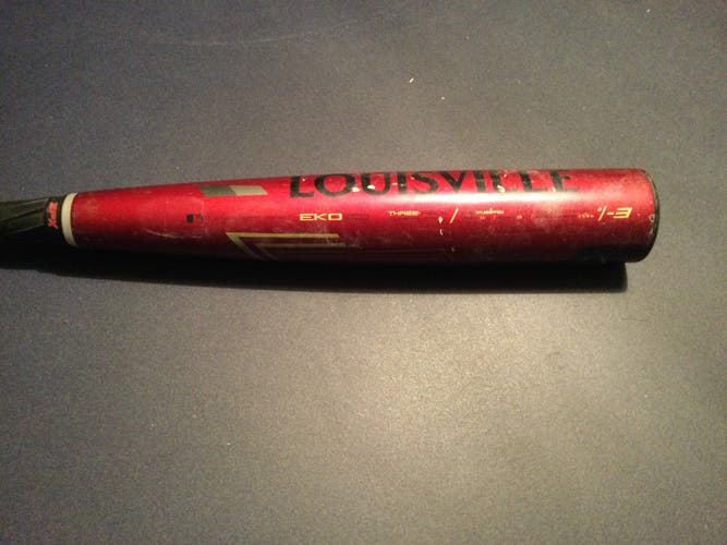 Used BBCOR Certified 2019 Louisville Slugger Composite Meta Bat (-3) 28 oz 31"