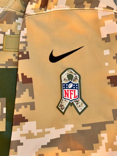 Odell Beckham XL NYG On Field Authentic Military Jersey