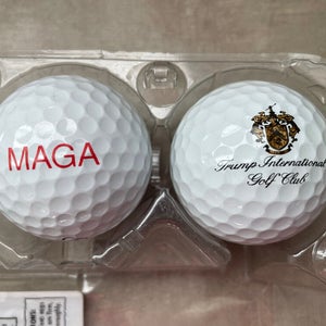 2 Trump Golf Balls