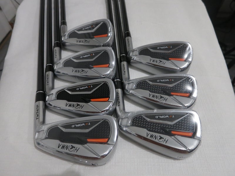 Honma Tour World 747P Iron Set - 5-11 - Vizard 85 Regular Flex